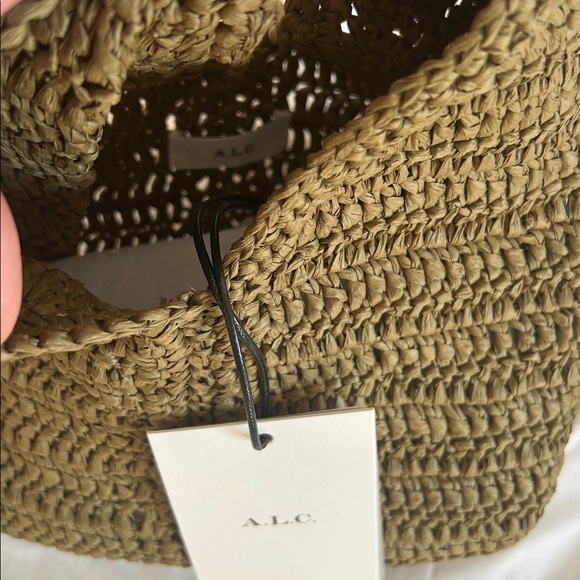 NWT • Simone raffia bag from ALC in hazel - Picture 13 of 14
